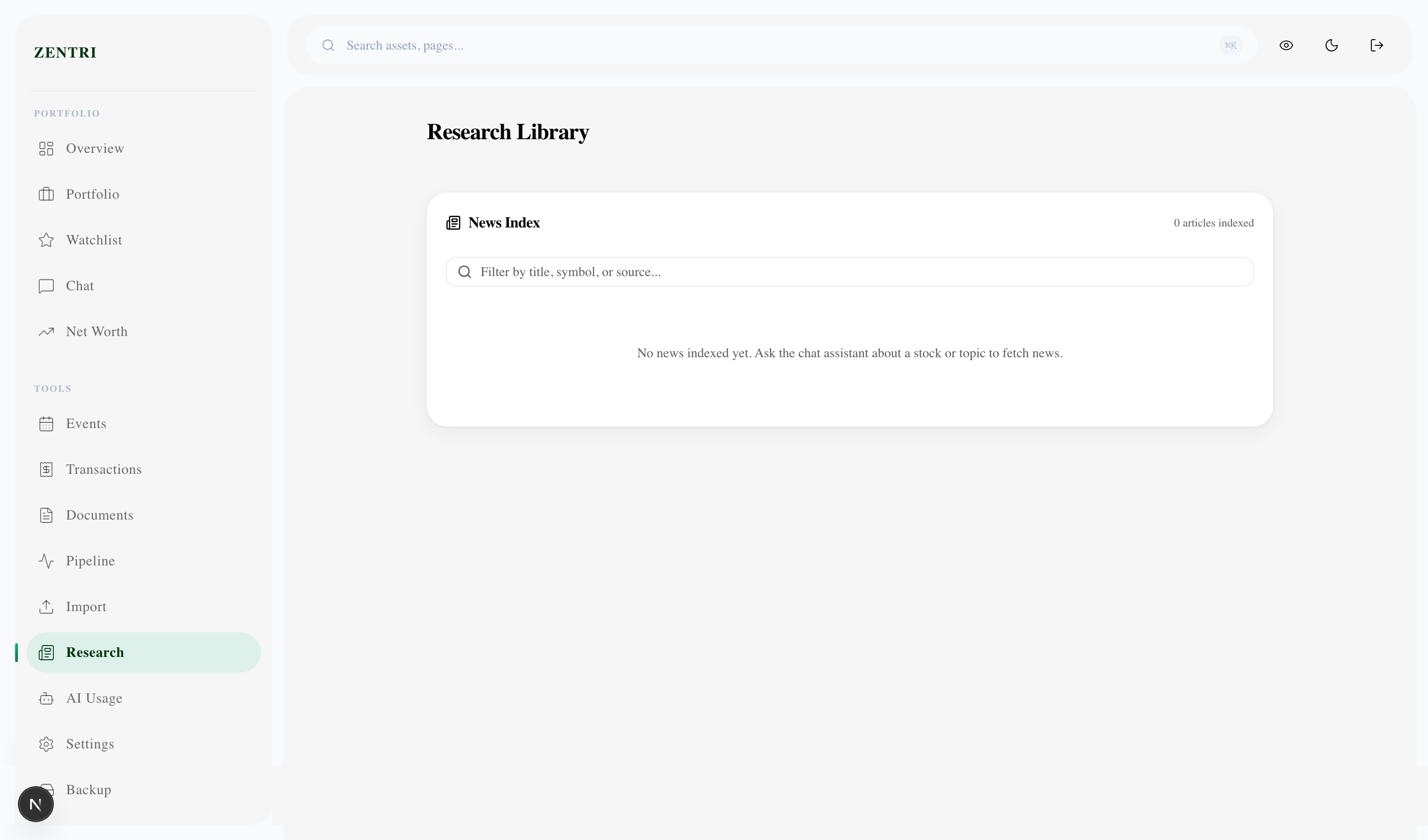 Research and document analysis